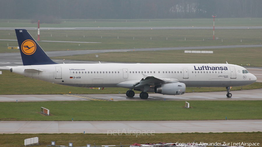 Lufthansa Airbus A321-231 (D-AISK) | Photo 394100