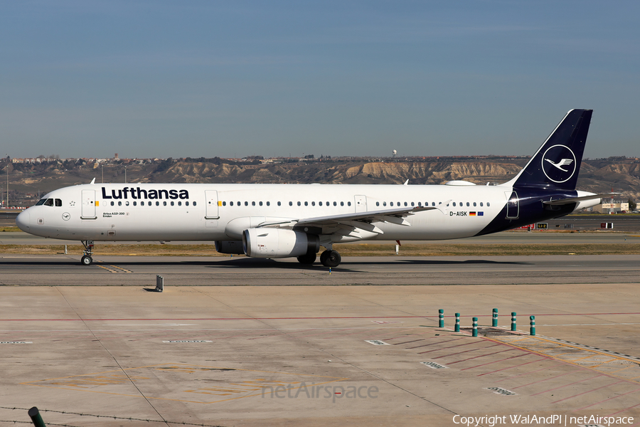 Lufthansa Airbus A321-231 (D-AISK) | Photo 681523
