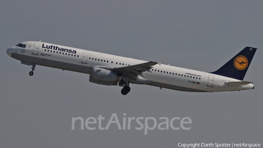 Lufthansa Airbus A321-231 (D-AISK) | Photo 229648