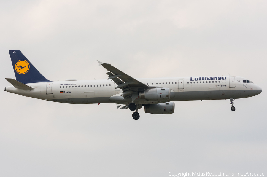 Lufthansa Airbus A321-231 (D-AISL) | Photo 258649