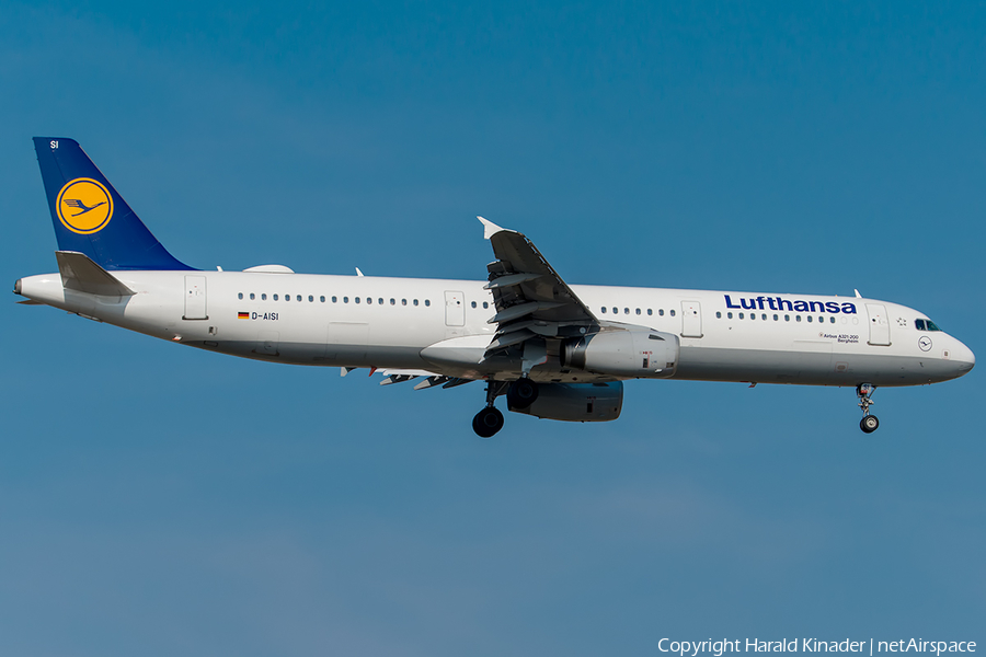 Lufthansa Airbus A321-231 (D-AISL) | Photo 295415