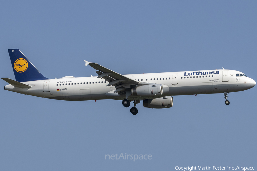 Lufthansa Airbus A321-231 (D-AISL) | Photo 468812