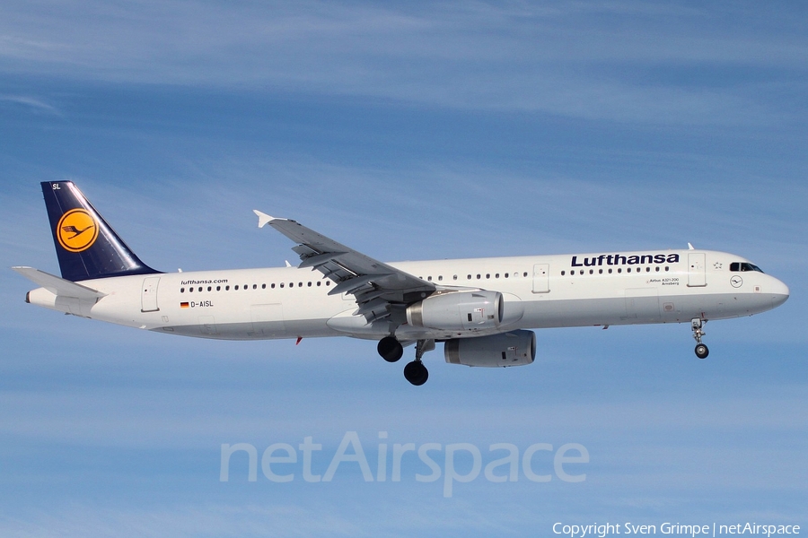 Lufthansa Airbus A321-231 (D-AISL) | Photo 22486