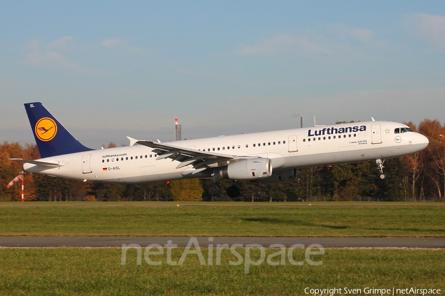 Lufthansa Airbus A321-231 (D-AISL) | Photo 90234