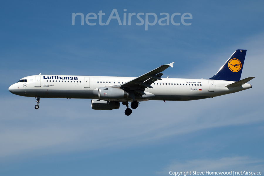 Lufthansa Airbus A321-231 (D-AISL) | Photo 669301