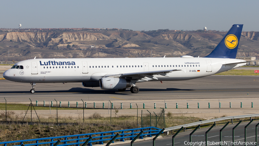 Lufthansa Airbus A321-231 (D-AISL) | Photo 595197