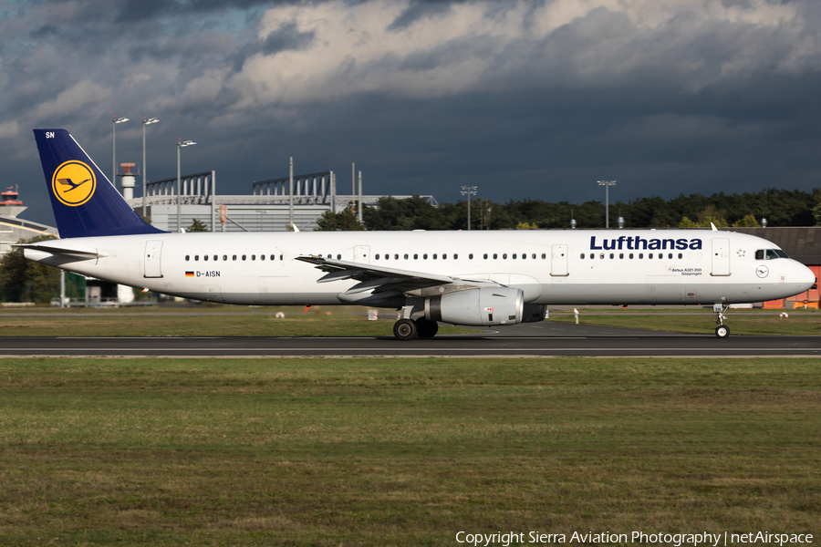 Lufthansa Airbus A321-231 (D-AISN) | Photo 324540