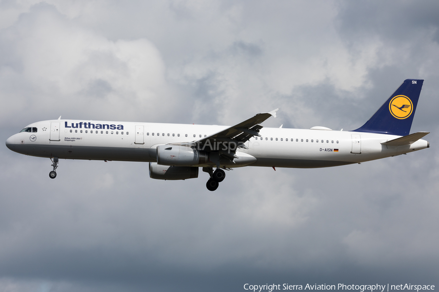 Lufthansa Airbus A321-231 (D-AISN) | Photo 512733