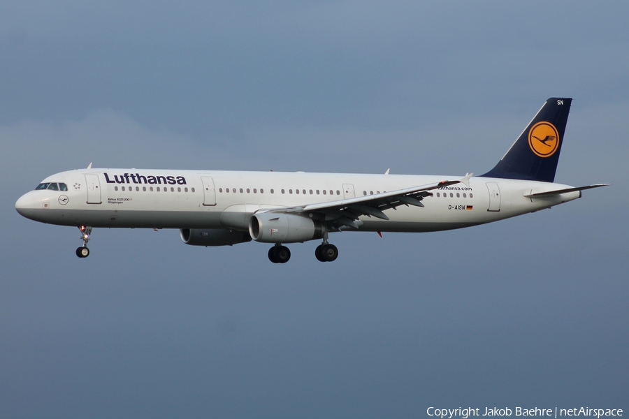 Lufthansa Airbus A321-231 (D-AISN) | Photo 139446