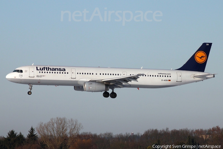 Lufthansa Airbus A321-231 (D-AISN) | Photo 20274