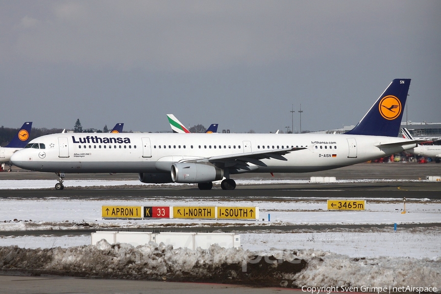 Lufthansa Airbus A321-231 (D-AISN) | Photo 22131