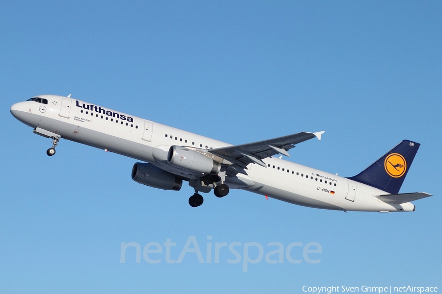 Lufthansa Airbus A321-231 (D-AISN) | Photo 46662