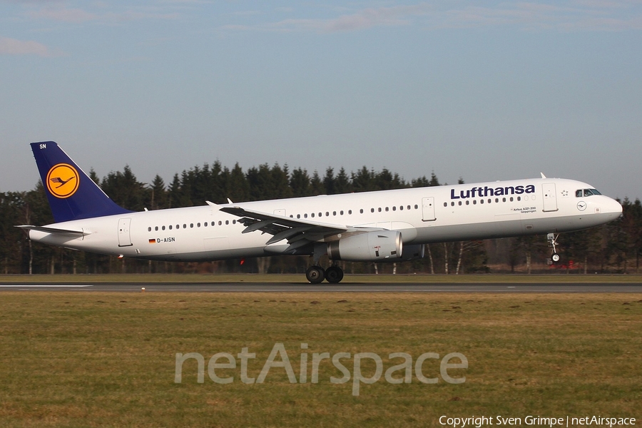 Lufthansa Airbus A321-231 (D-AISN) | Photo 67595