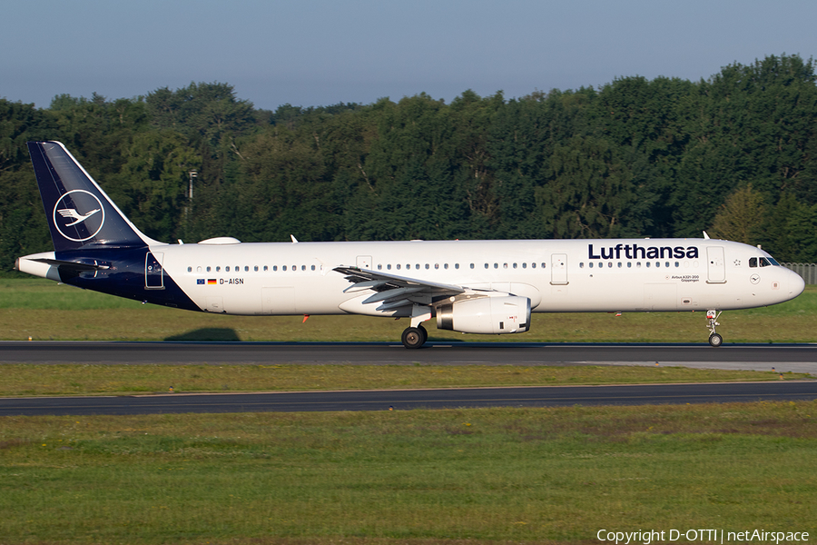 Lufthansa Airbus A321-231 (D-AISN) | Photo 631456