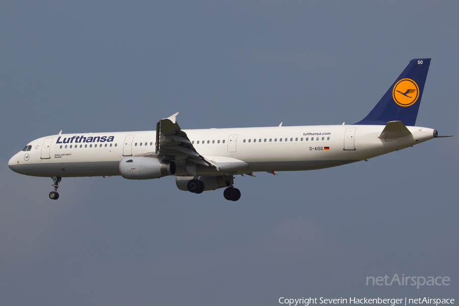 Lufthansa Airbus A321-231 (D-AISO) | Photo 215963