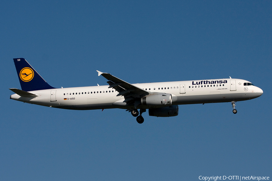 Lufthansa Airbus A321-231 (D-AISO) | Photo 269719