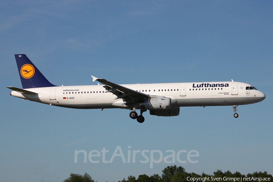 Lufthansa Airbus A321-231 (D-AISO) | Photo 46457