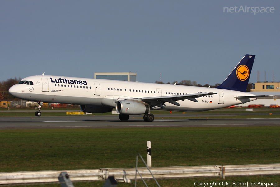 Lufthansa Airbus A321-231 (D-AISP) | Photo 43009
