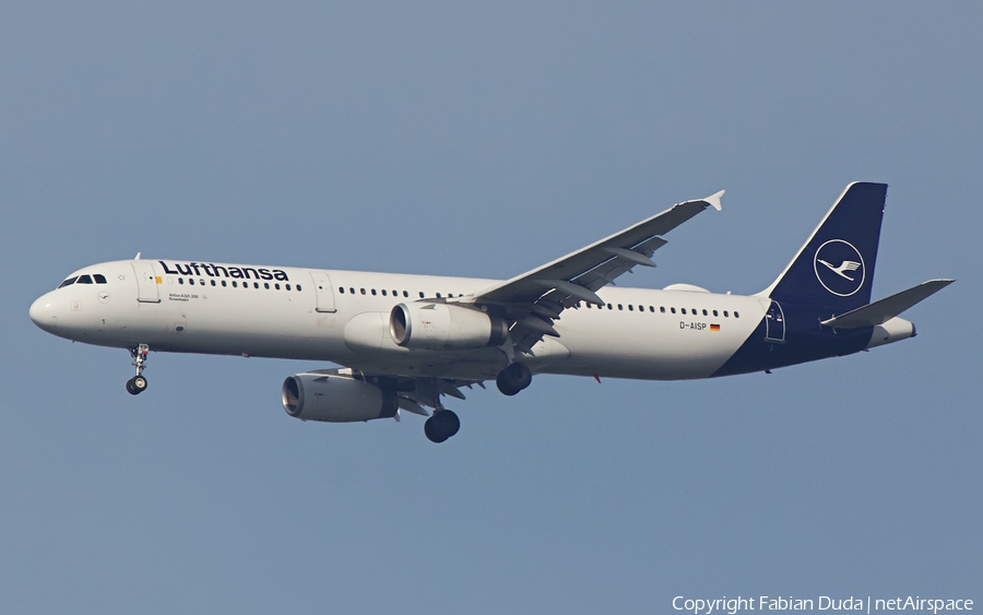 Lufthansa Airbus A321-231 (D-AISP) | Photo 272102