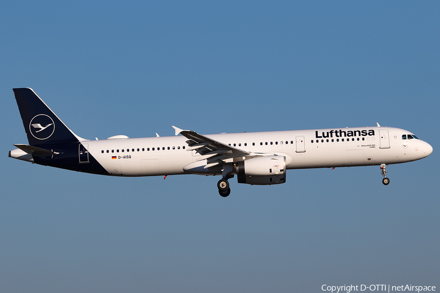 Lufthansa Airbus A321-231 (D-AISQ) | Photo 224170