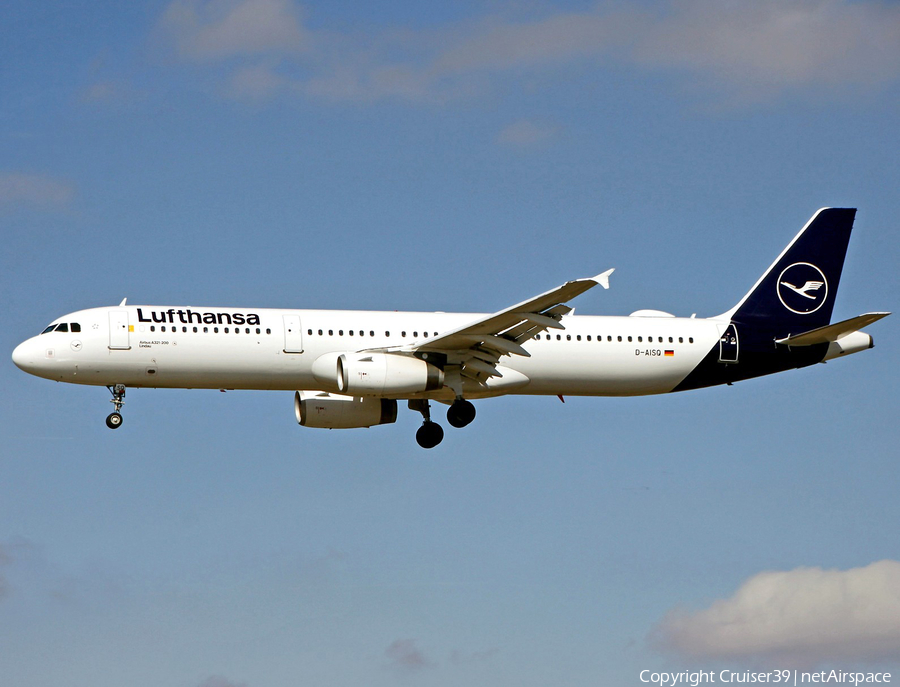 Lufthansa Airbus A321-231 (D-AISQ) | Photo 269088