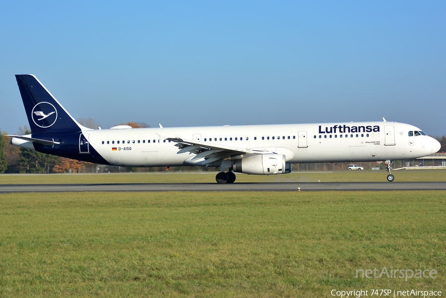 Lufthansa Airbus A321-231 (D-AISQ) | Photo 287636