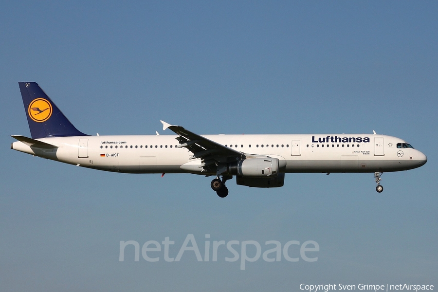Lufthansa Airbus A321-231 (D-AIST) | Photo 20070