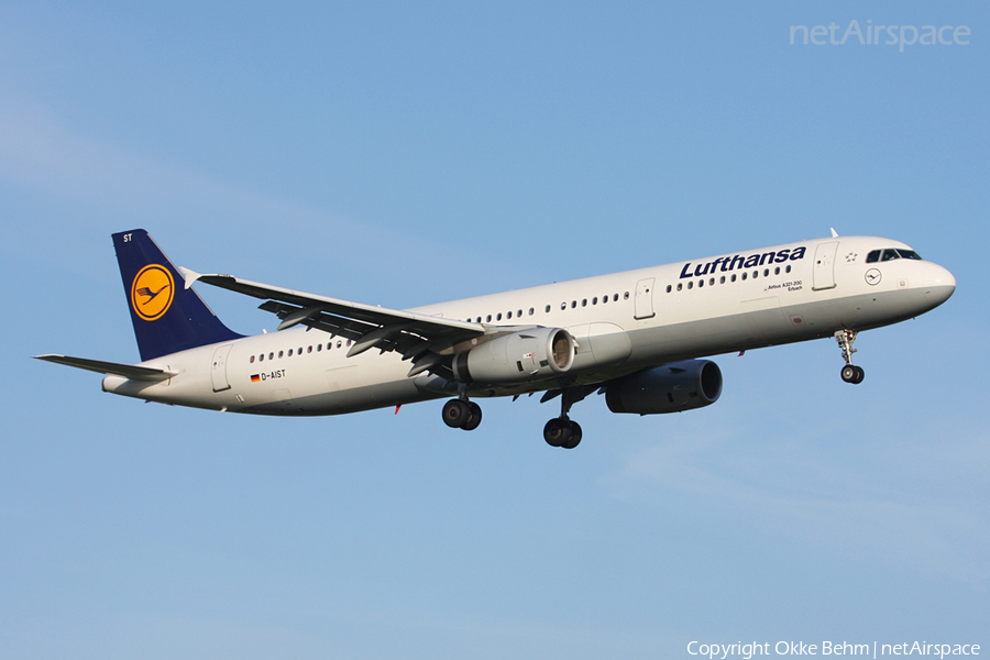 Lufthansa Airbus A321-231 (D-AIST) | Photo 43012