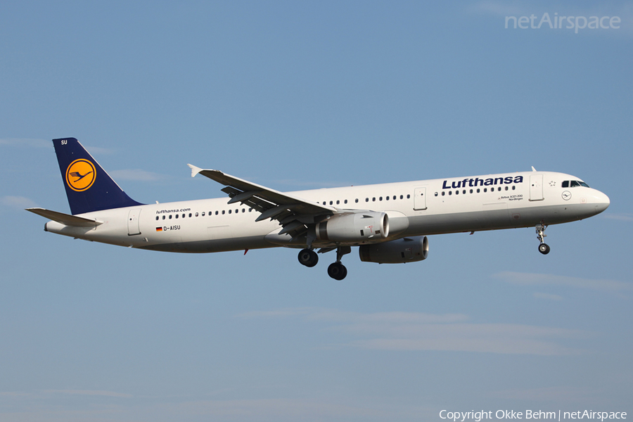 Lufthansa Airbus A321-231 (D-AISU) | Photo 43013