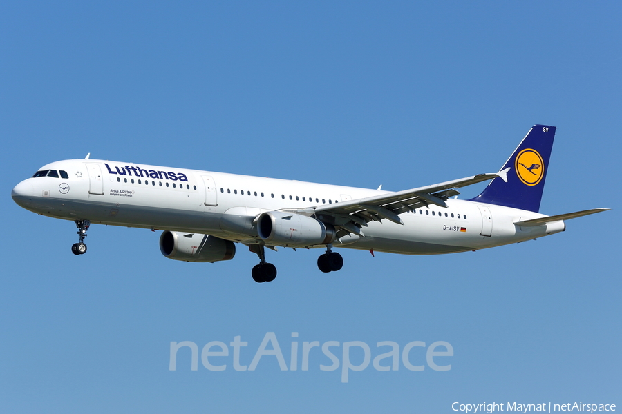 Lufthansa Airbus A321-231 (D-AISV) | Photo 183200