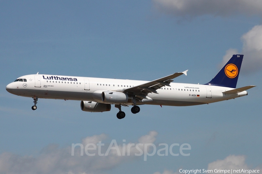 Lufthansa Airbus A321-231 (D-AISV) | Photo 22921