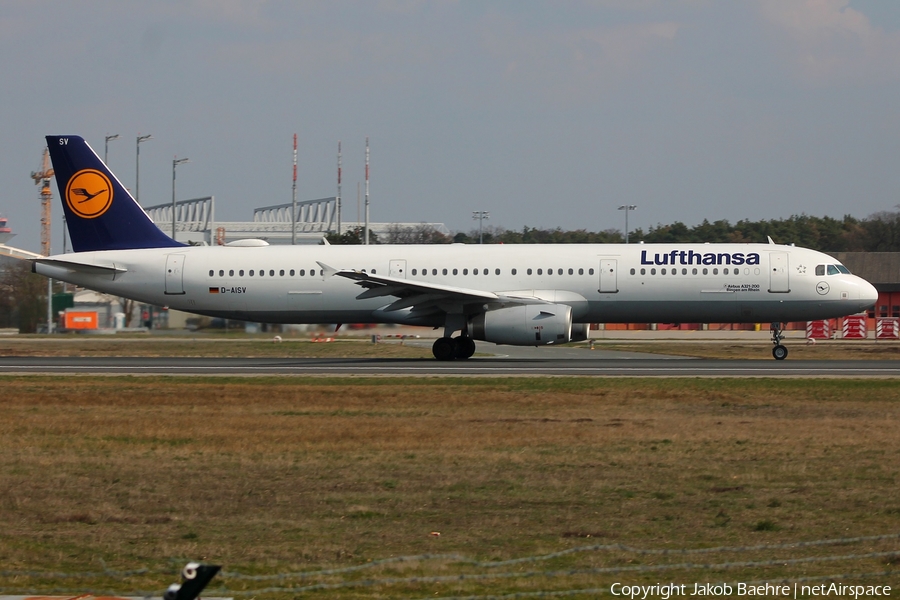 Lufthansa Airbus A321-231 (D-AISV) | Photo 349194