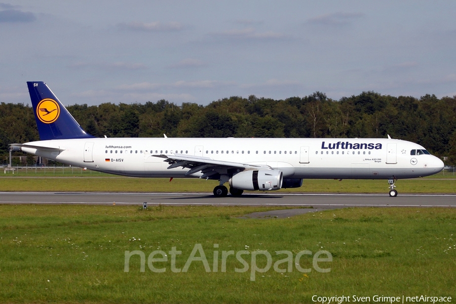 Lufthansa Airbus A321-231 (D-AISV) | Photo 23556