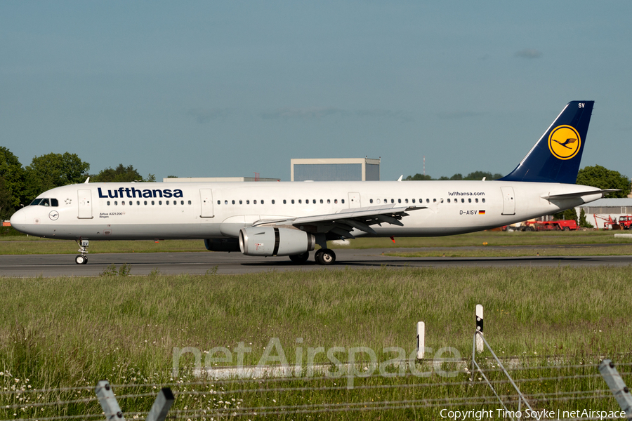 Lufthansa Airbus A321-231 (D-AISV) | Photo 27158