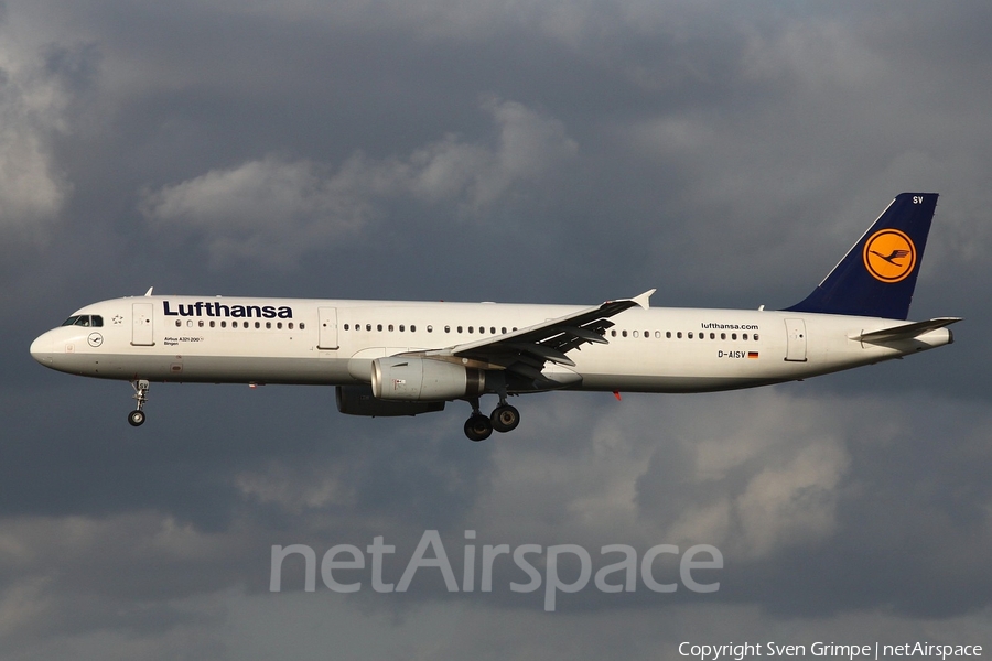 Lufthansa Airbus A321-231 (D-AISV) | Photo 30421