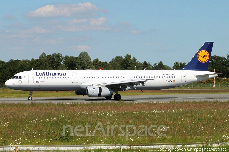 Lufthansa Airbus A321-231 (D-AISV) | Photo 33159
