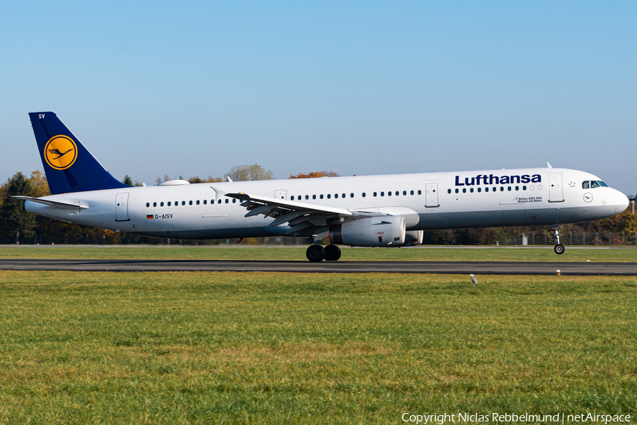 Lufthansa Airbus A321-231 (D-AISV) | Photo 357695