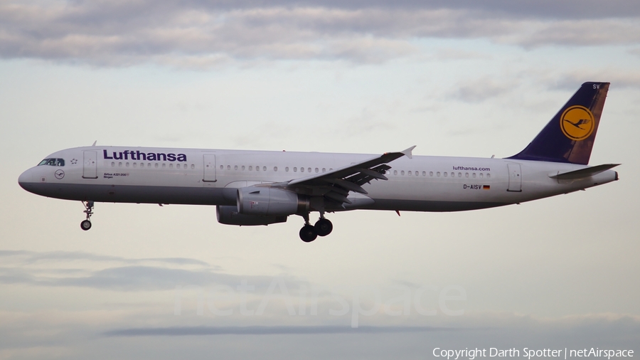 Lufthansa Airbus A321-231 (D-AISV) | Photo 213970