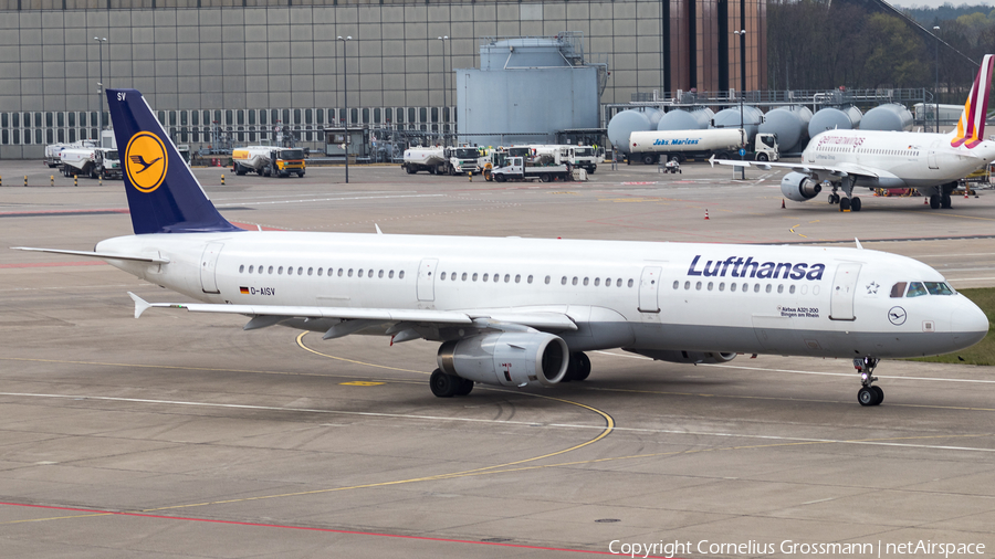 Lufthansa Airbus A321-231 (D-AISV) | Photo 439081