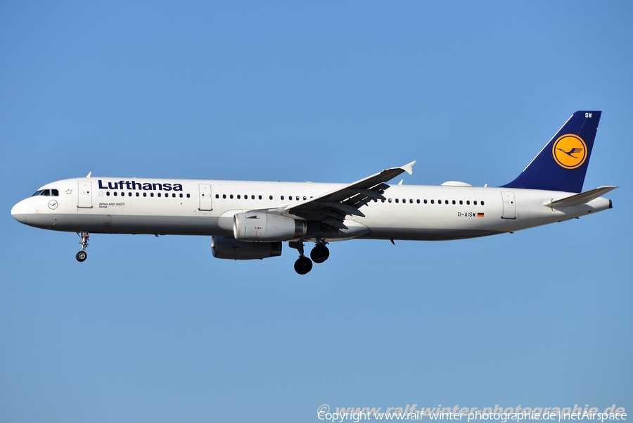 Lufthansa Airbus A321-231 (D-AISW) | Photo 442001