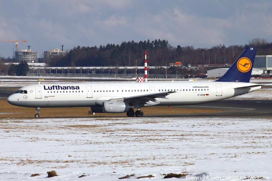 Lufthansa Airbus A321-231 (D-AISW) | Photo 23975