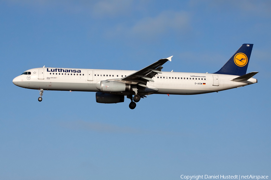Lufthansa Airbus A321-231 (D-AISW) | Photo 532237