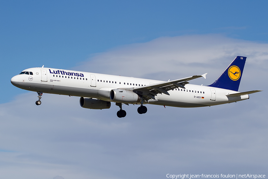 Lufthansa Airbus A321-231 (D-AISX) | Photo 156046