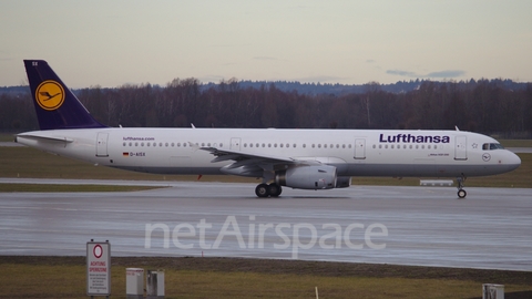 Lufthansa Airbus A321-231 (D-AISX) at  Munich, Germany