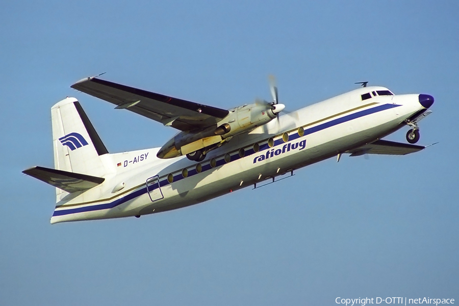 Ratioflug Fokker F27-600F Friendship (D-AISY) | Photo 285379