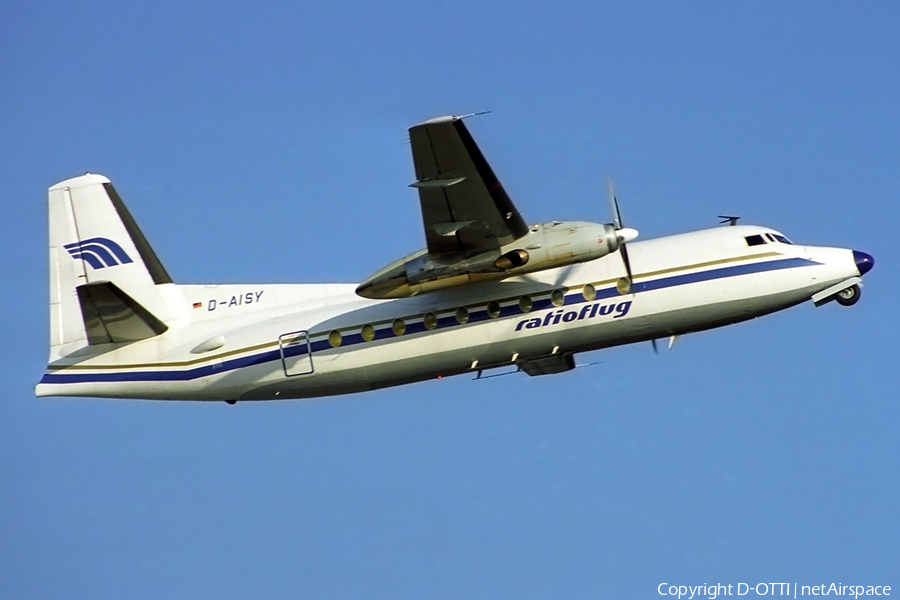 Ratioflug Fokker F27-600F Friendship (D-AISY) | Photo 285499