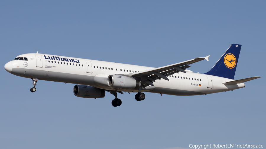 Lufthansa Airbus A321-231 (D-AISZ) | Photo 609690