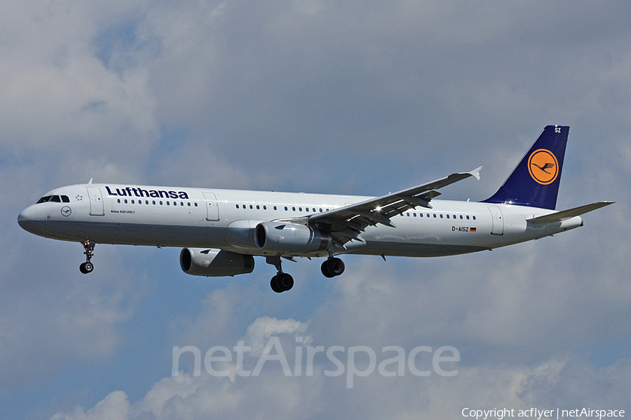 Lufthansa Airbus A321-231 (D-AISZ) | Photo 167155