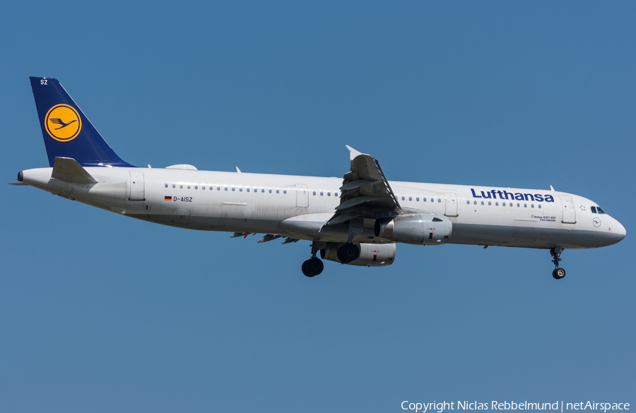 Lufthansa Airbus A321-231 (D-AISZ) | Photo 258665