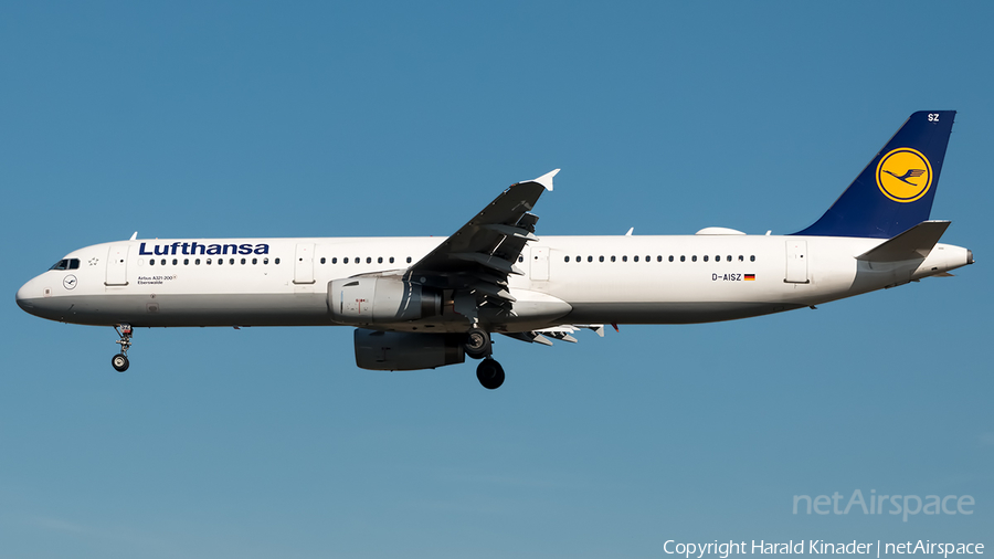 Lufthansa Airbus A321-231 (D-AISZ) | Photo 358302